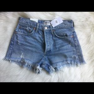 PARKER VINTAGE CUT OFF SHORT 
AGOLDE